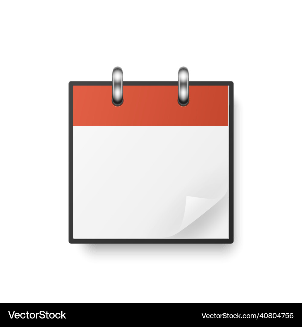 3d red modern simple minimalistic realistic 3d red modern simple minimalistic realistic Vector Image