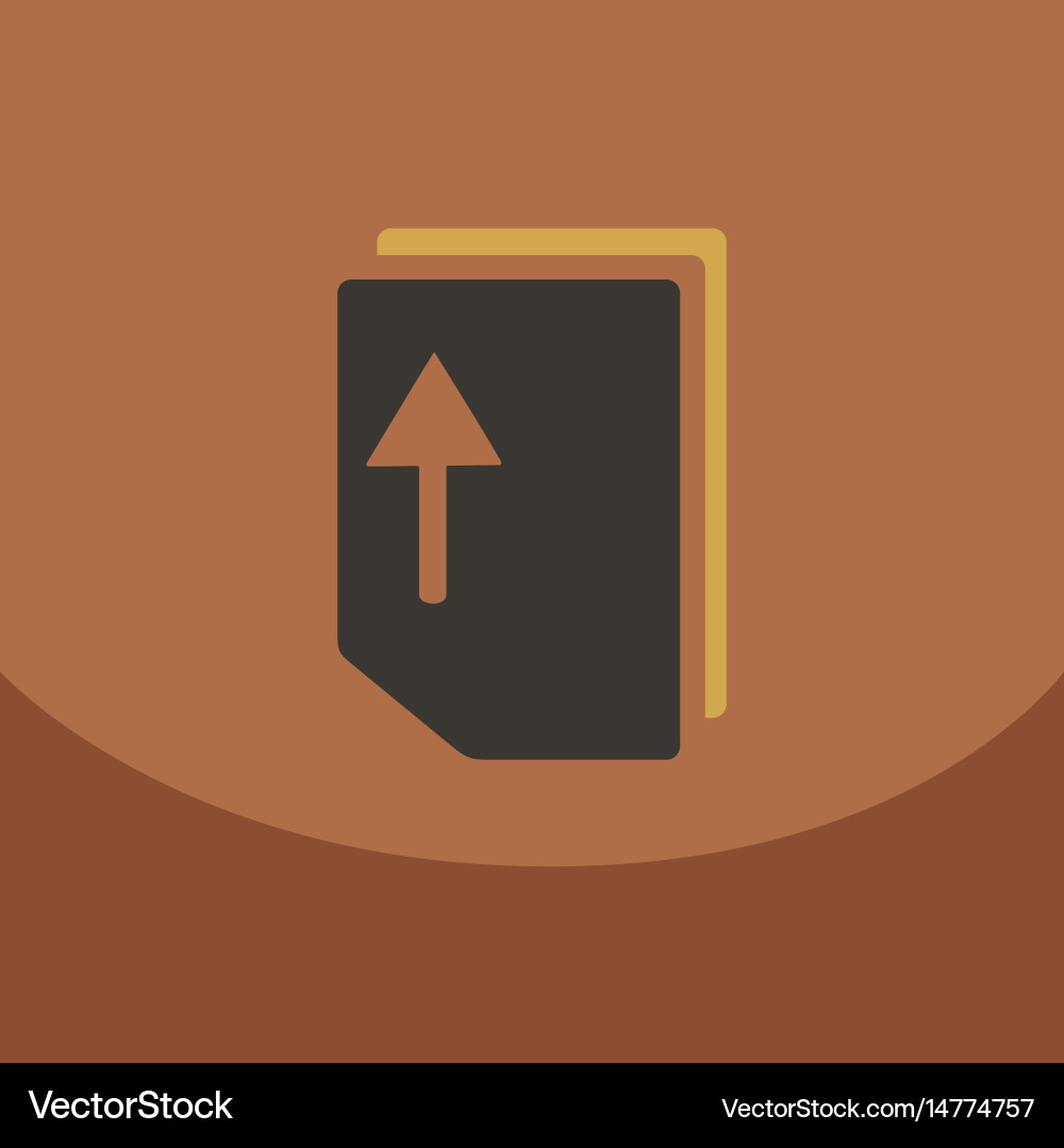 Flat style blank realistic notepad notebook Vector Image
