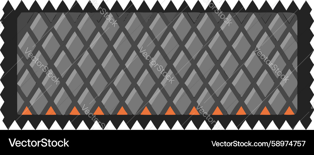 Textured checkerboard pattern with subtle grunge Vector Image