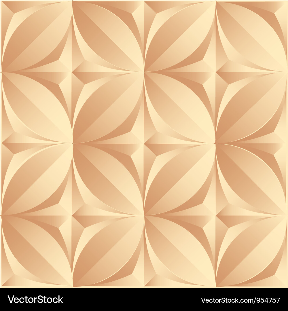 Wood carving seamless Vector Image