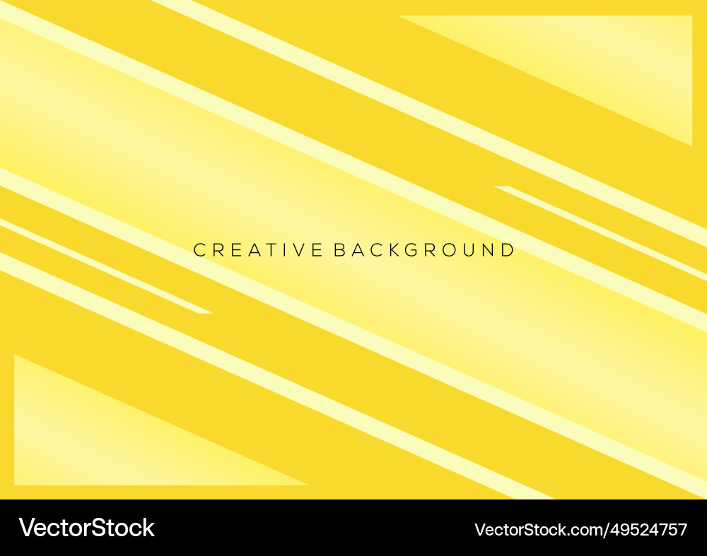 Yellow with line pattern design modern background Vector Image
