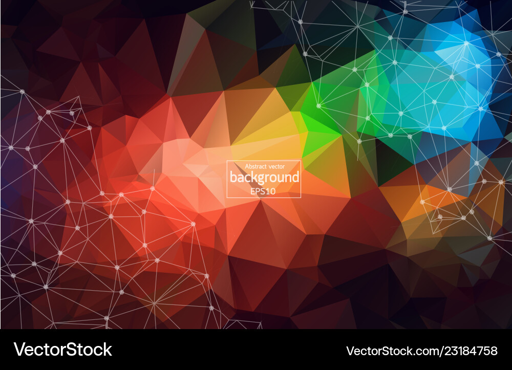 Abstract connecting dots and lines molecule Abstract connecting dots and lines molecule Vector Image