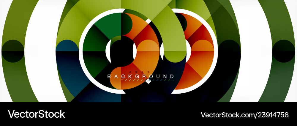 Line design circles abstract background Line design circles abstract background vector image