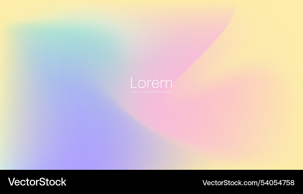 Soft gradient background with warm hues blending vector image