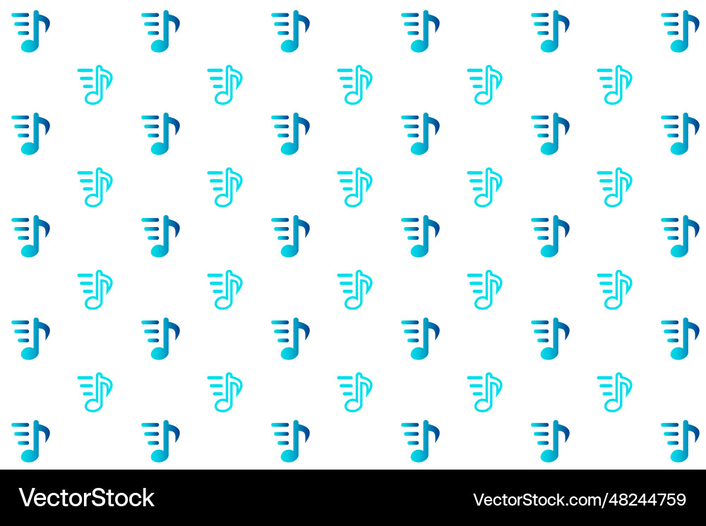 Abstract song pattern background Vector Image