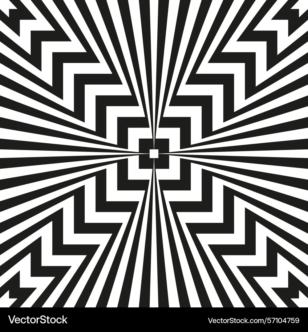 Optical pattern abstract symmetrical design Optical pattern abstract symmetrical design Vector Image