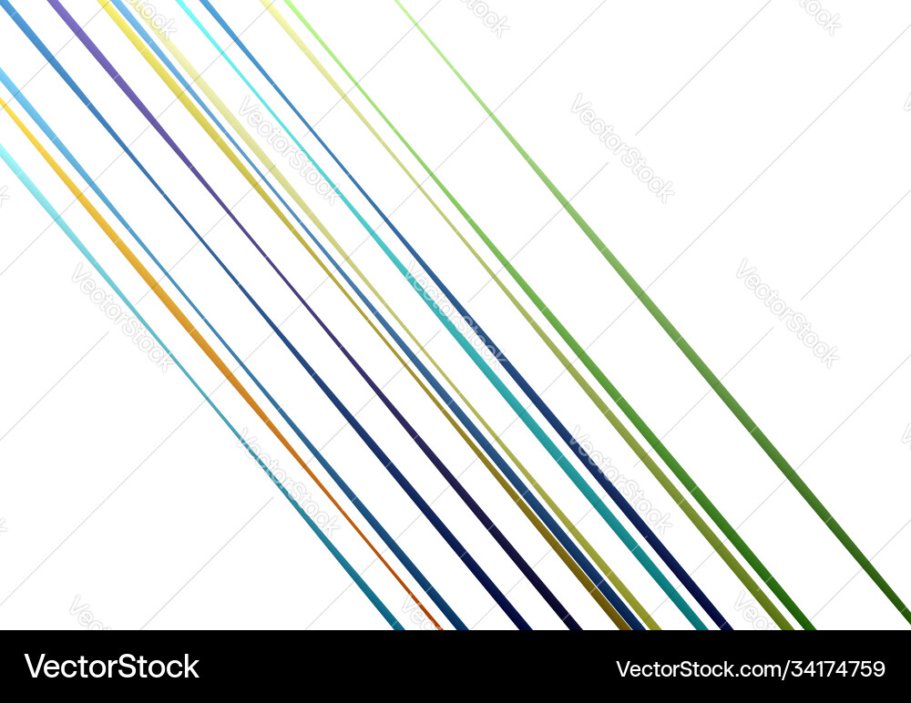 Random colorful lines with gradient fill Random colorful lines with gradient fill vector image
