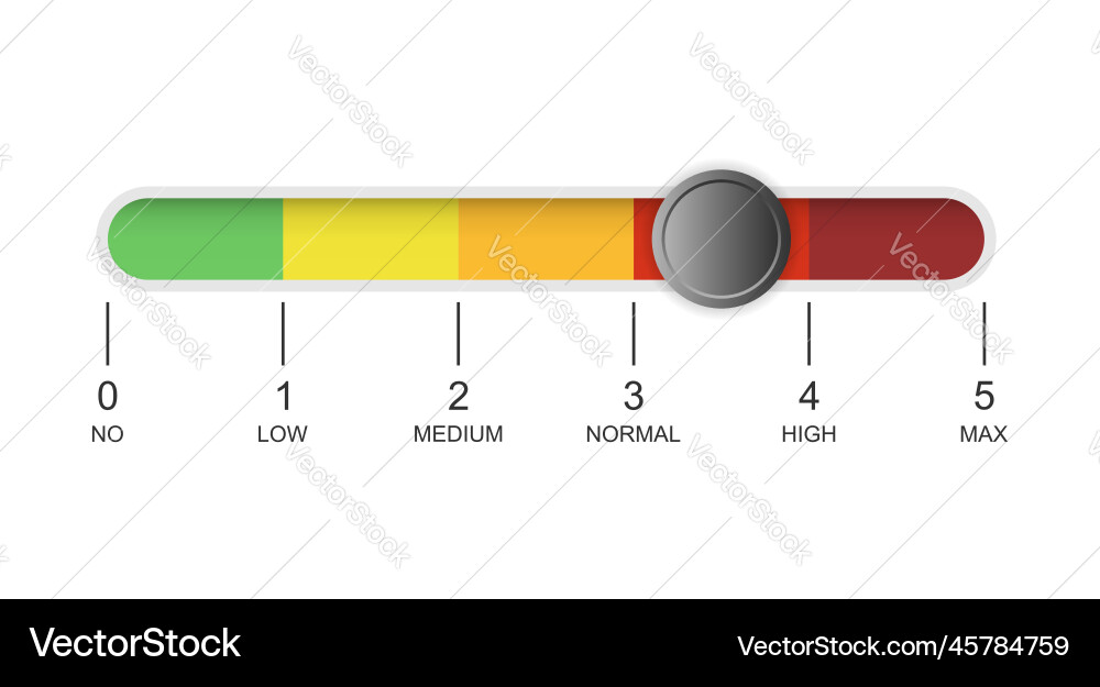 Switch slider icon in flat style volume control Switch slider icon in flat style volume control Vector Image