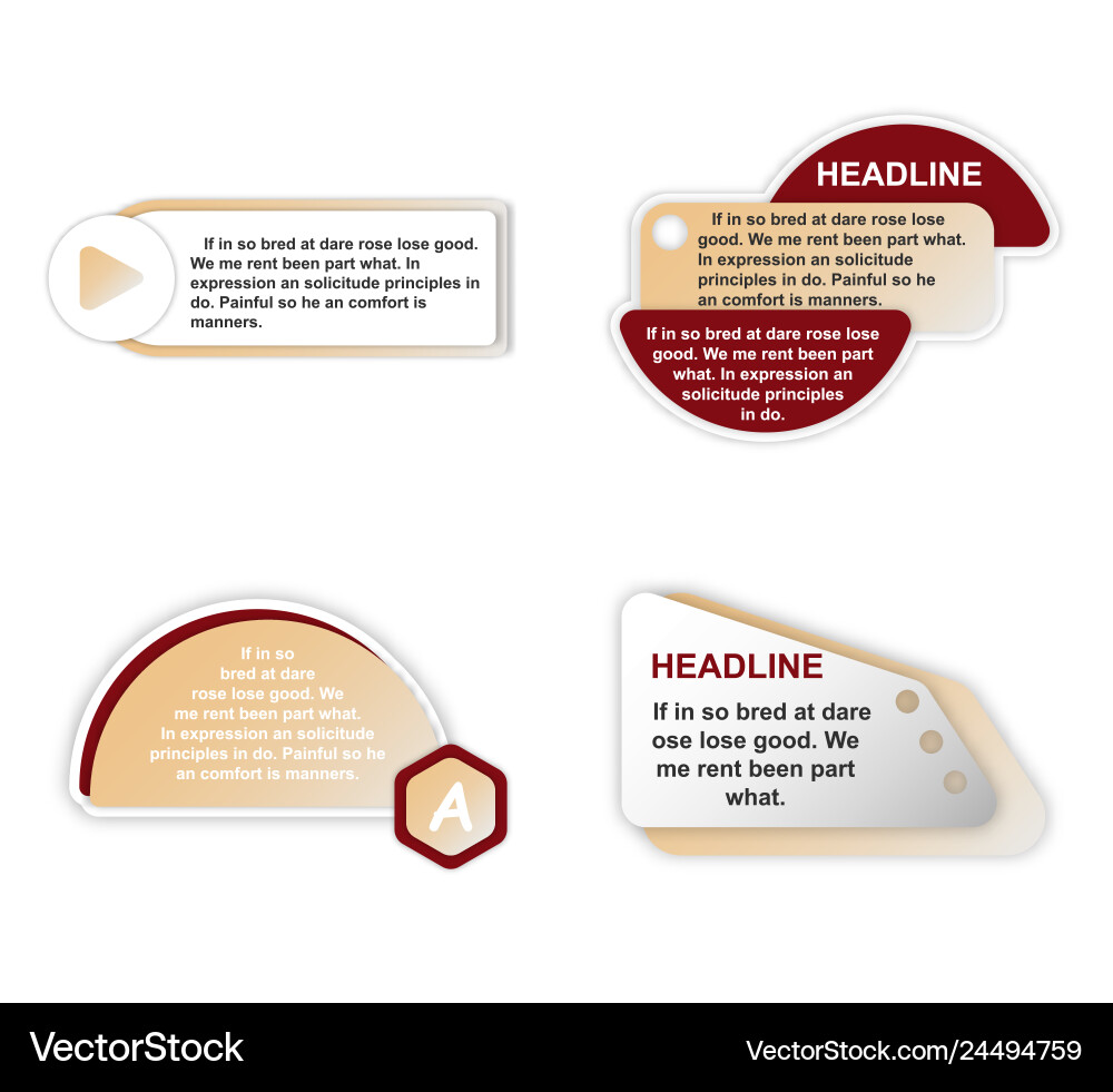Ui kit responsive web design icons template mockup vector image