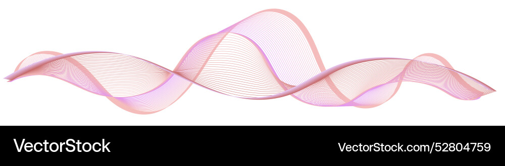 Undulate wave swirl swoosh dynamic soundwave Undulate wave swirl swoosh dynamic soundwave vector image
