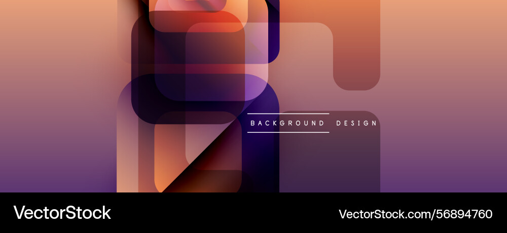 Abstract geometric shapes overlap creating Abstract geometric shapes overlap creating vector image
