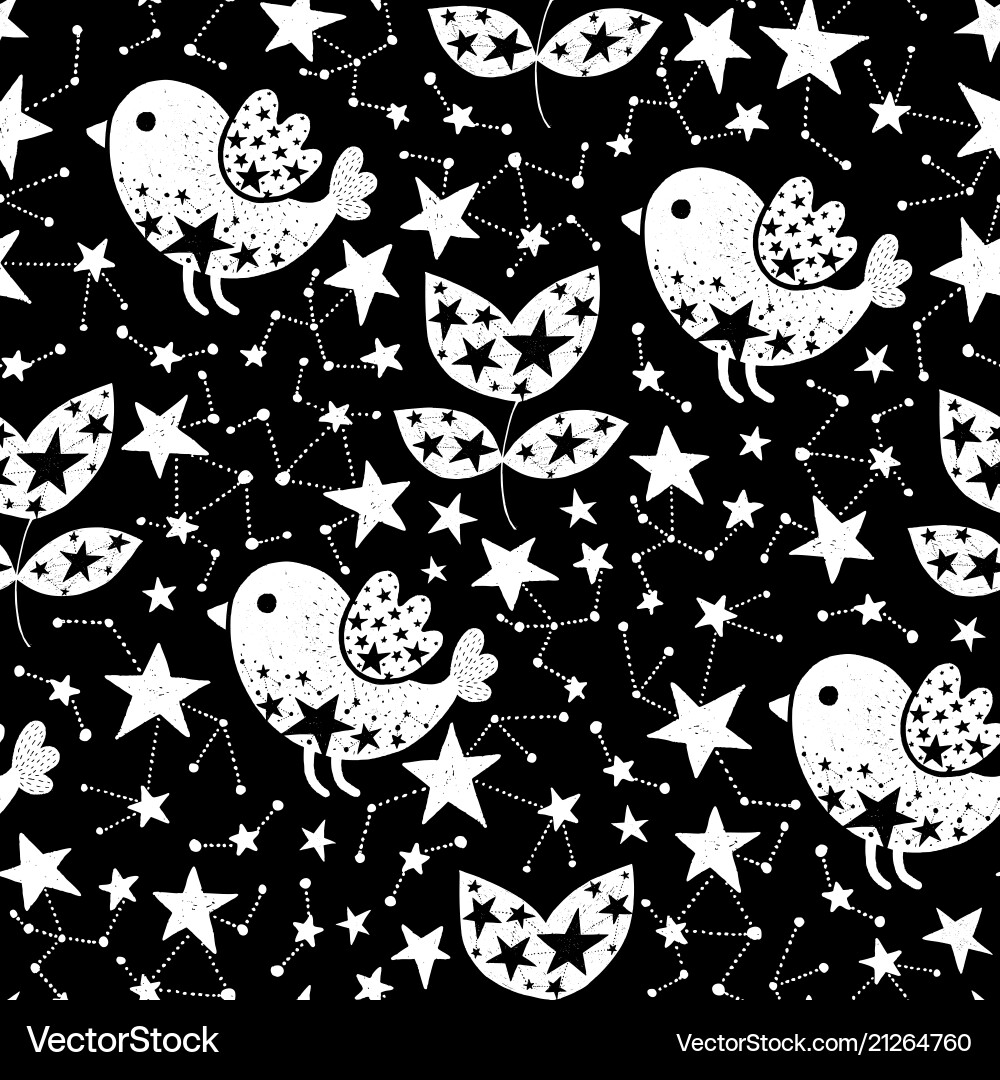 Pattern with stars Pattern with stars vector image