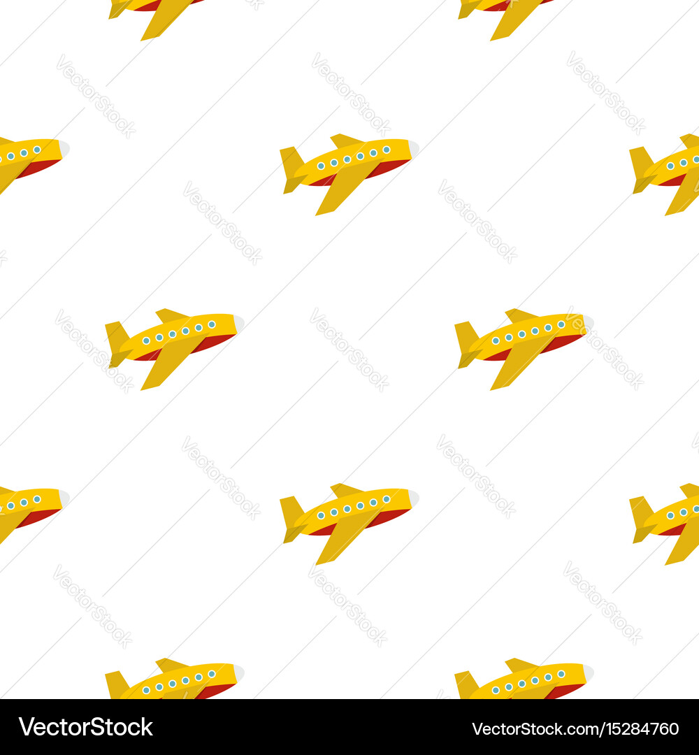 Plane pattern seamless Vector Image