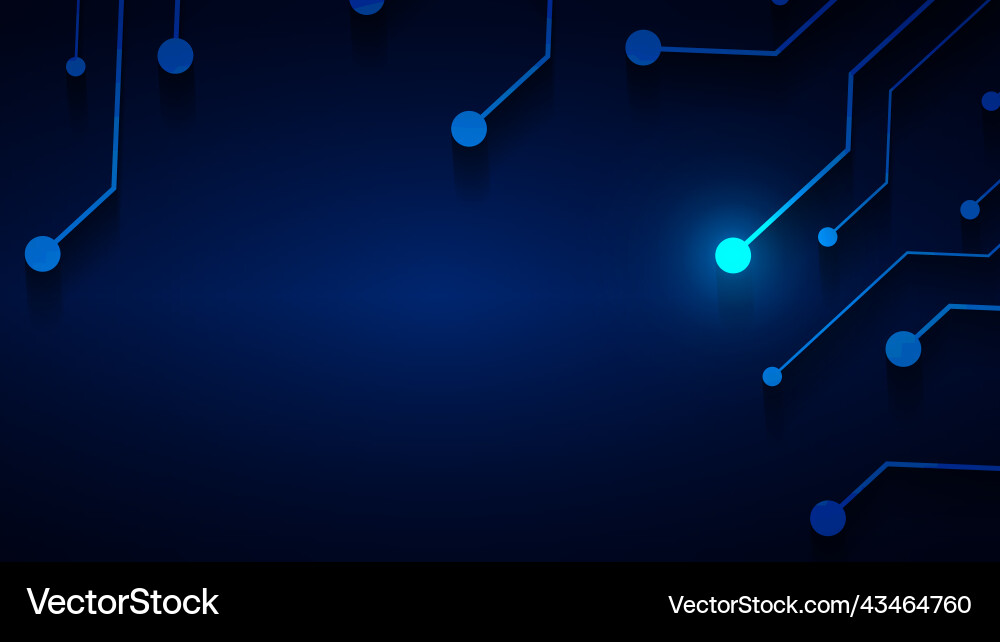 Technology background with hi-tech digital data Technology background with hi-tech digital data vector image