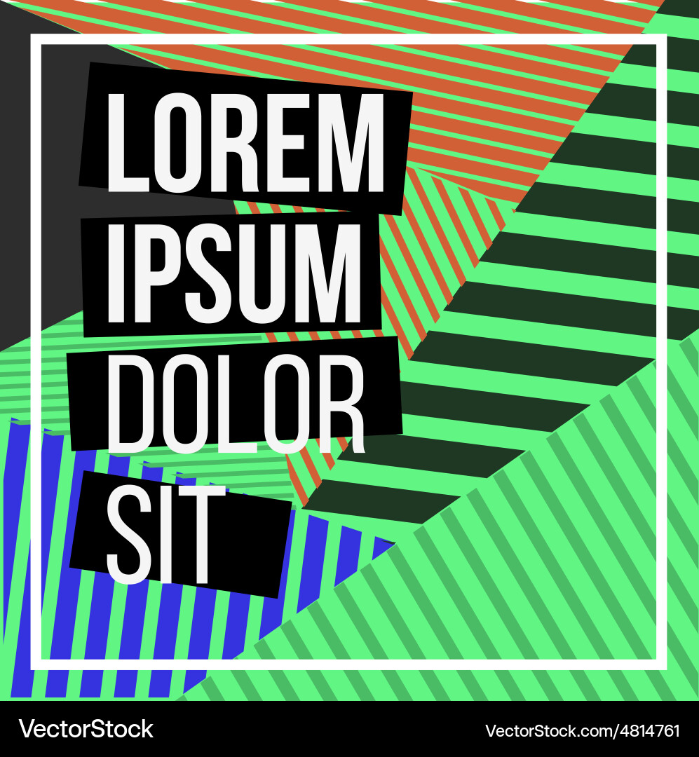 Abstract background with lines vector image