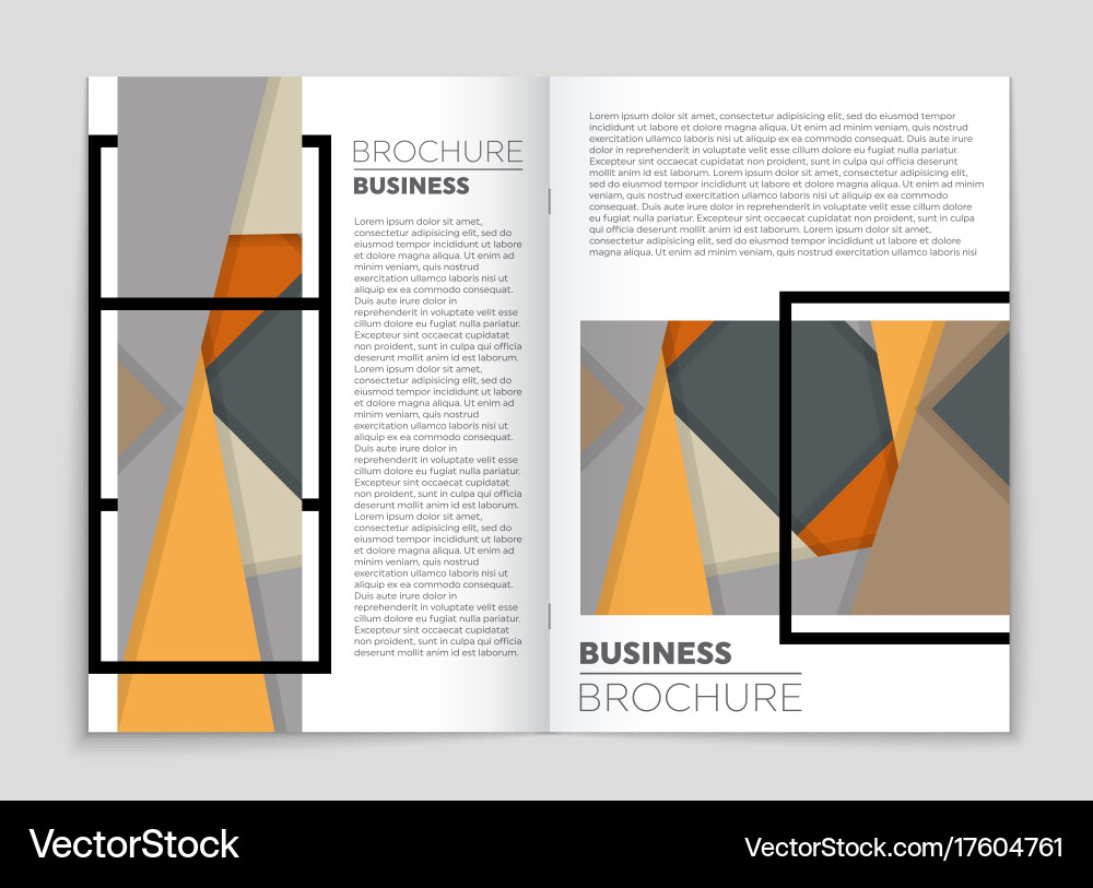Abstract layout background set for art vector image