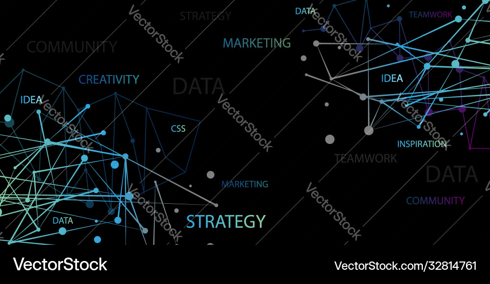 Business Data Cloud Konzept plexus style Business Data Cloud Konzept plexus style vektorbild