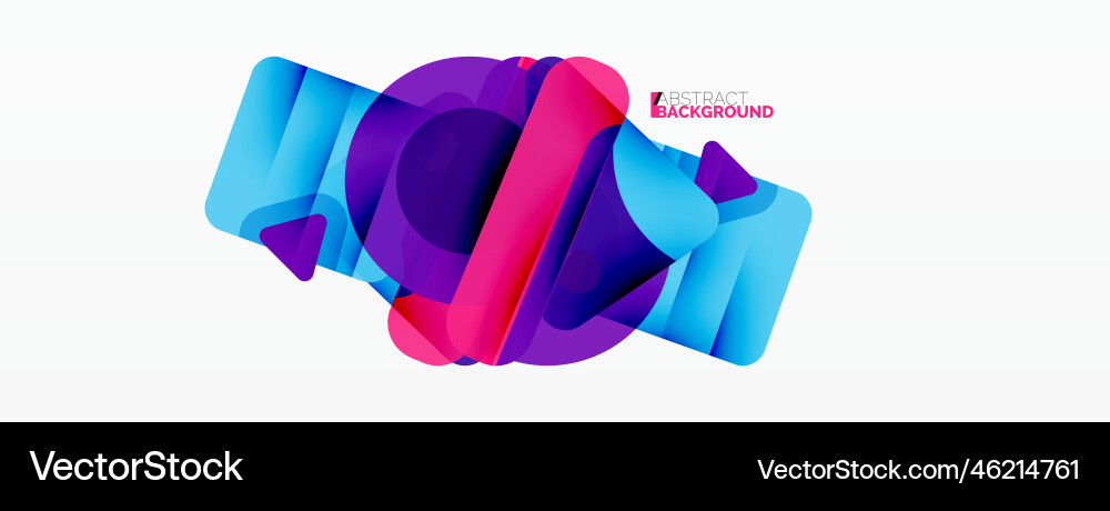 Line triangle square and circle primitive Line triangle square and circle primitive Vector Image