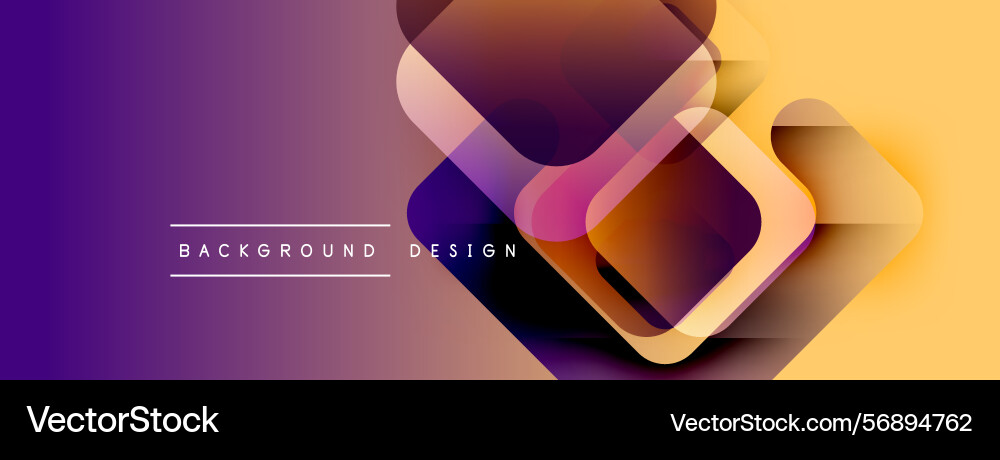 Abstract geometric shapes overlap creating Abstract geometric shapes overlap creating vector image