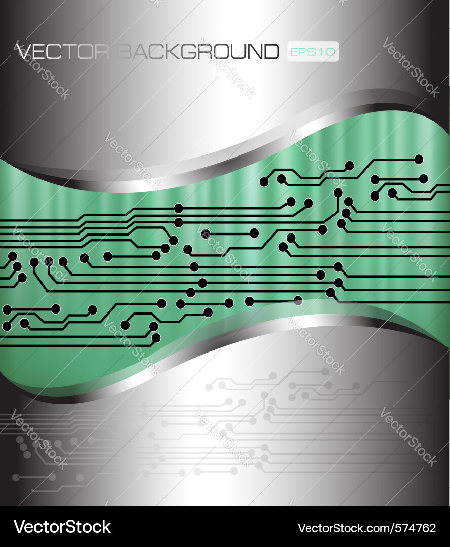 Circuit map Vector Image