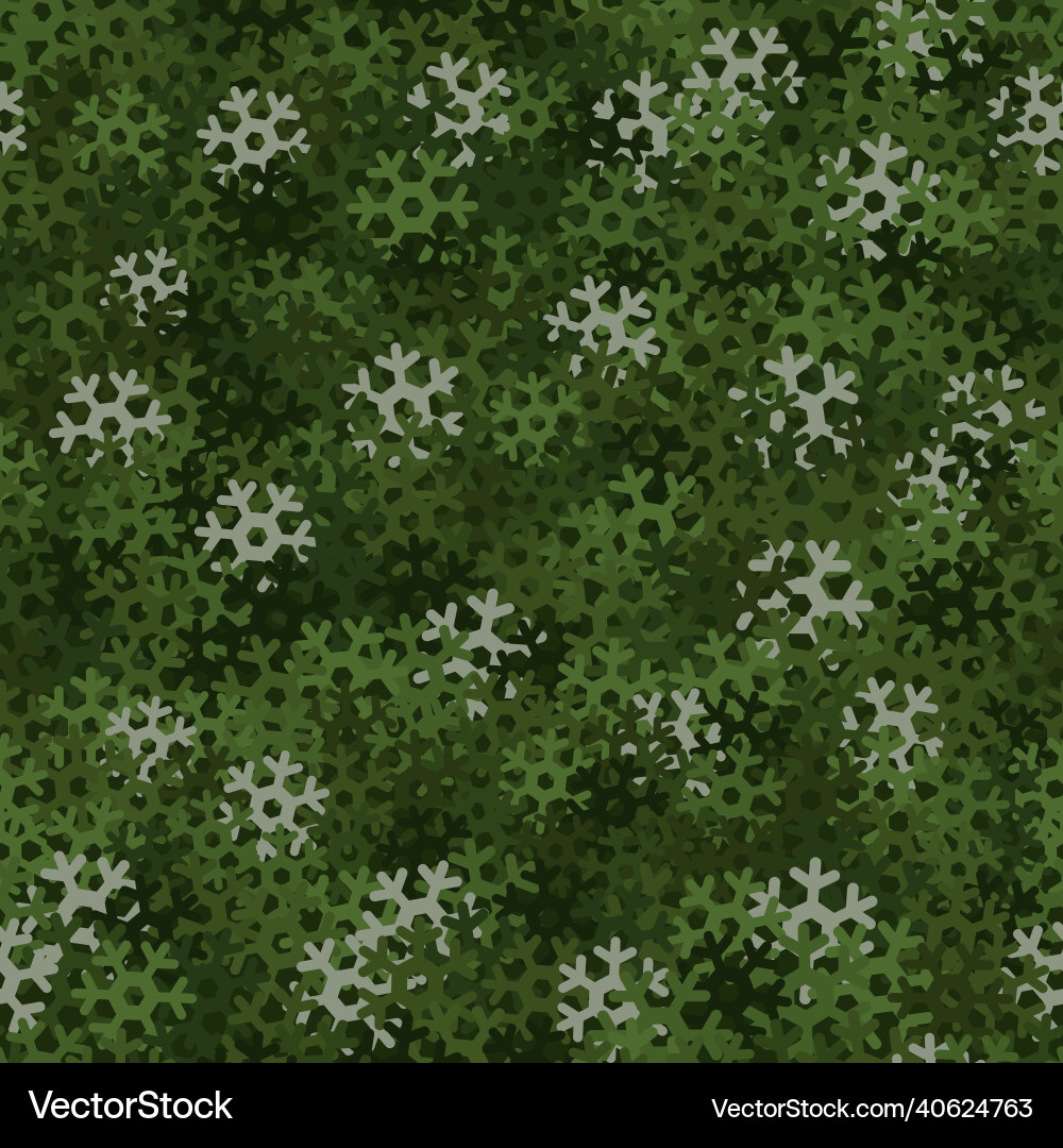 Multicolored Snowflake Pattern Vector Image