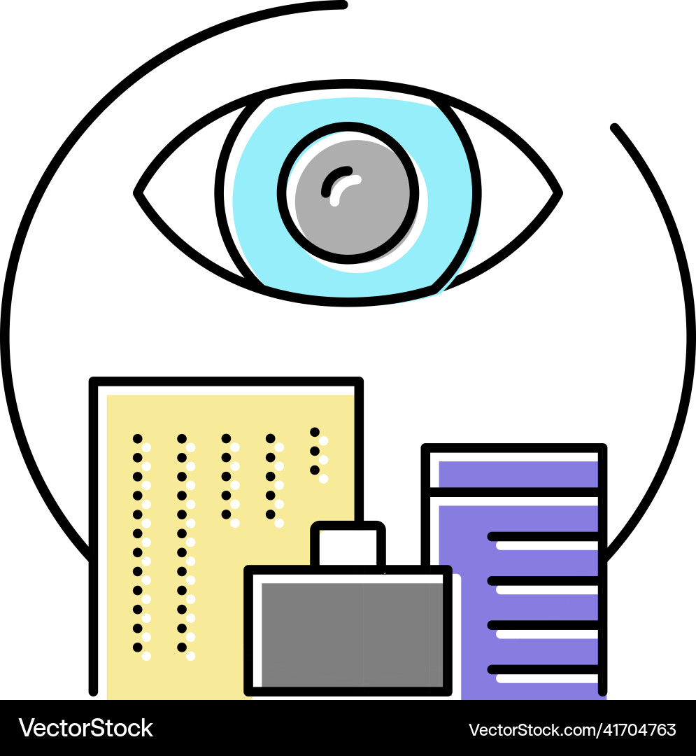 Open operations color icon vector image