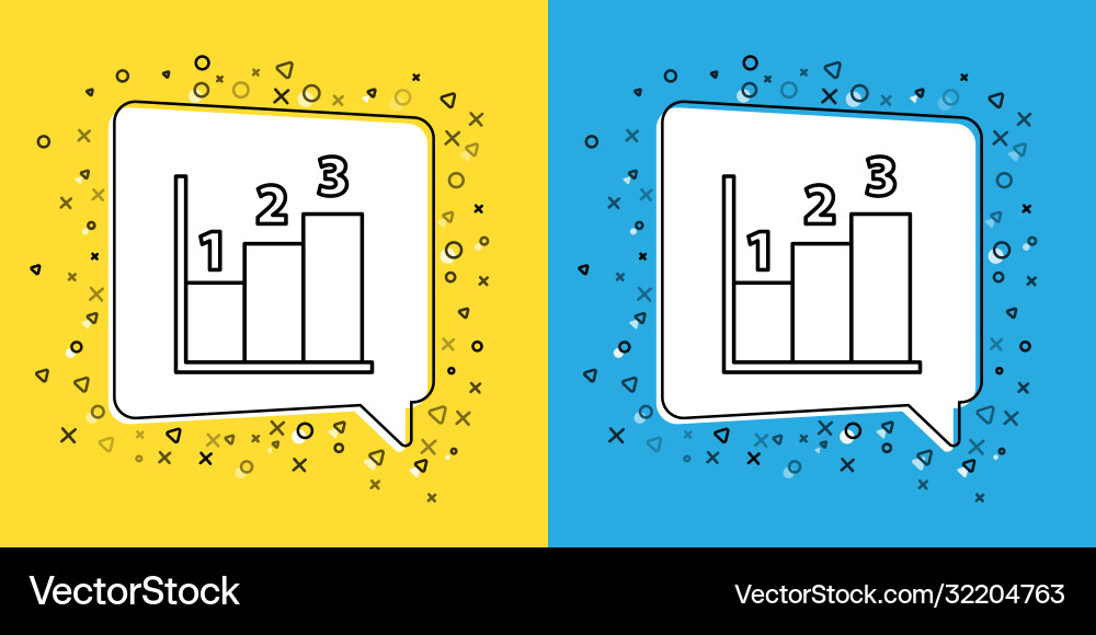 Set line graph schedule chart diagram Set line graph schedule chart diagram vector image