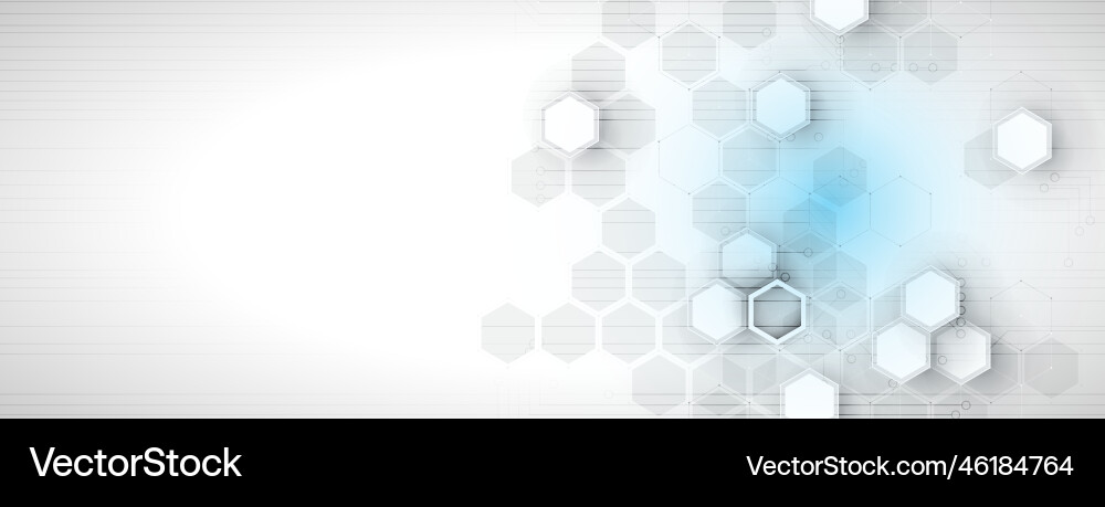 Artificial intelligence technology web background Artificial intelligence technology web background vector image