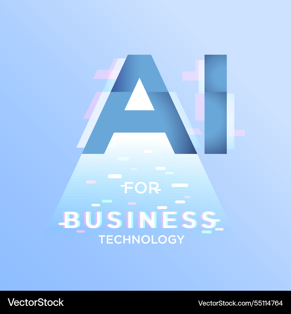 Concept of artificial intelligence ai Concept of artificial intelligence ai vector image
