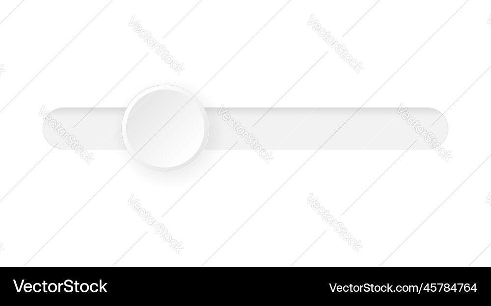 Switch slider icon in flat style volume control Switch slider icon in flat style volume control Vector Image