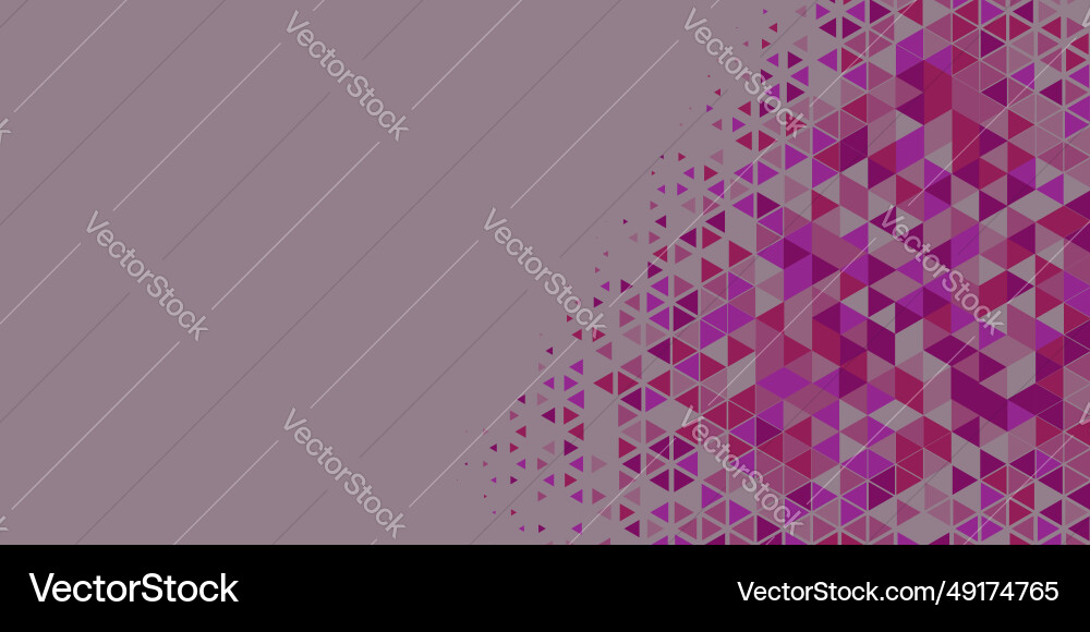 Abstract triangle colorful background Vector Image