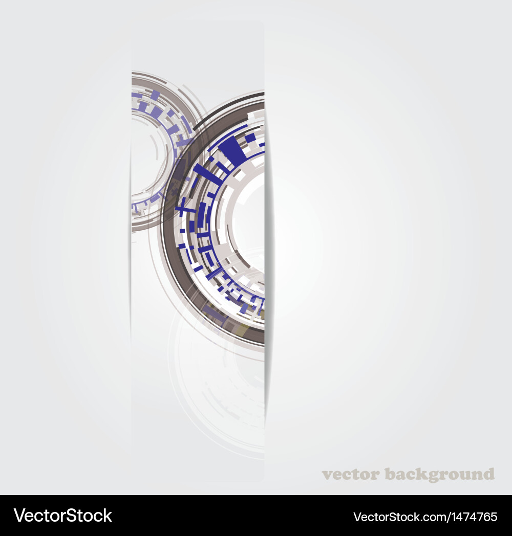Modern Tech Gradient Background Vector Image