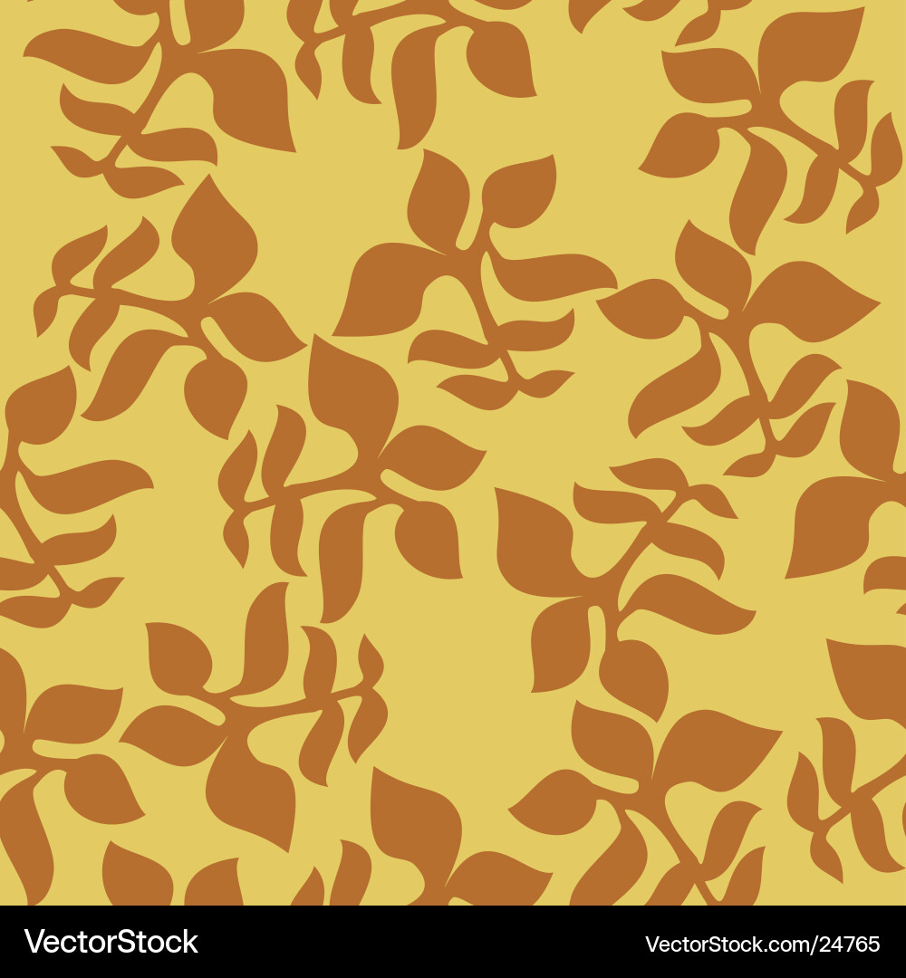 Rococo Swirl Pattern vector image