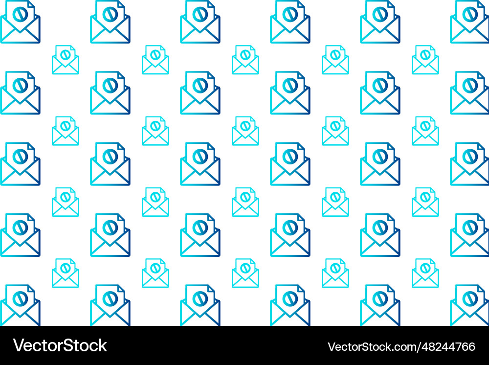 Abstract spam mail pattern background Abstract spam mail pattern background Vector Image
