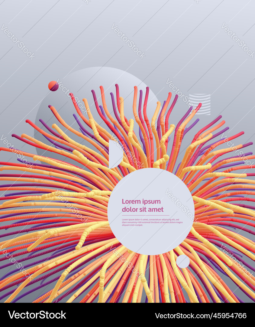 Sci-fi background point explode array Sci-fi background point explode array Vector Image