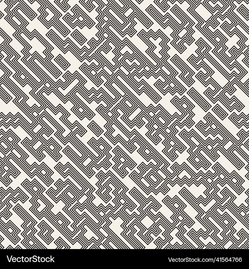 Seamless pattern repeating geometric elements Seamless pattern repeating geometric elements vector image