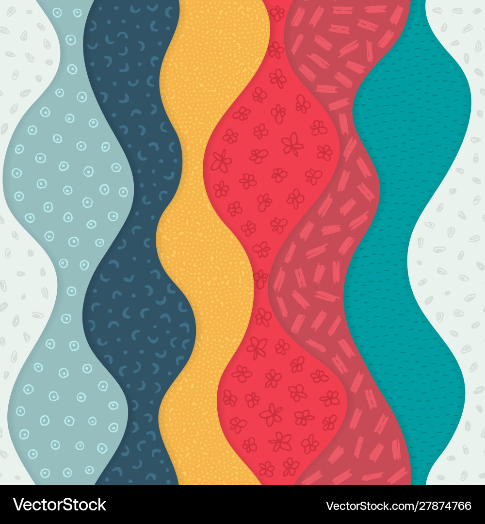 Seamless pattern with abstract textured Seamless pattern with abstract textured vector image