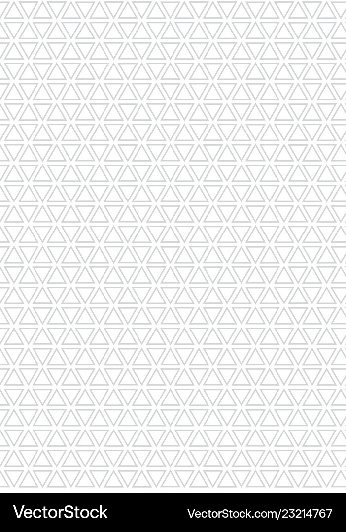 Soft triangle pattern seamless backdrop a4 vector image