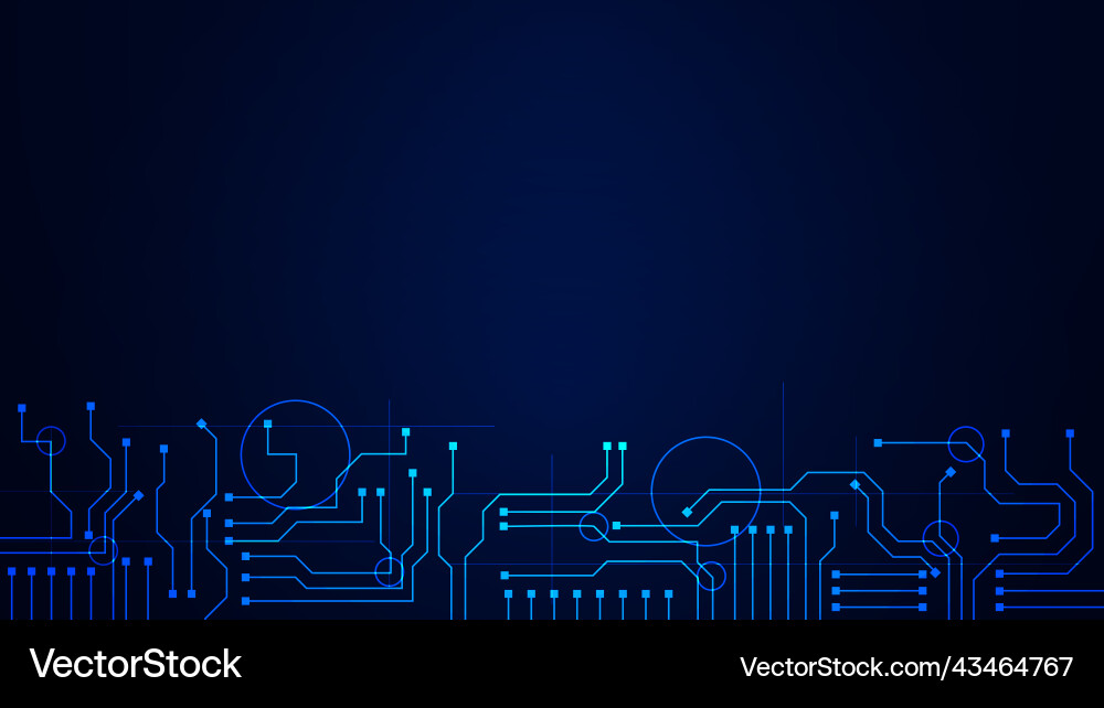 Technology background with hi-tech digital data Technology background with hi-tech digital data vector image
