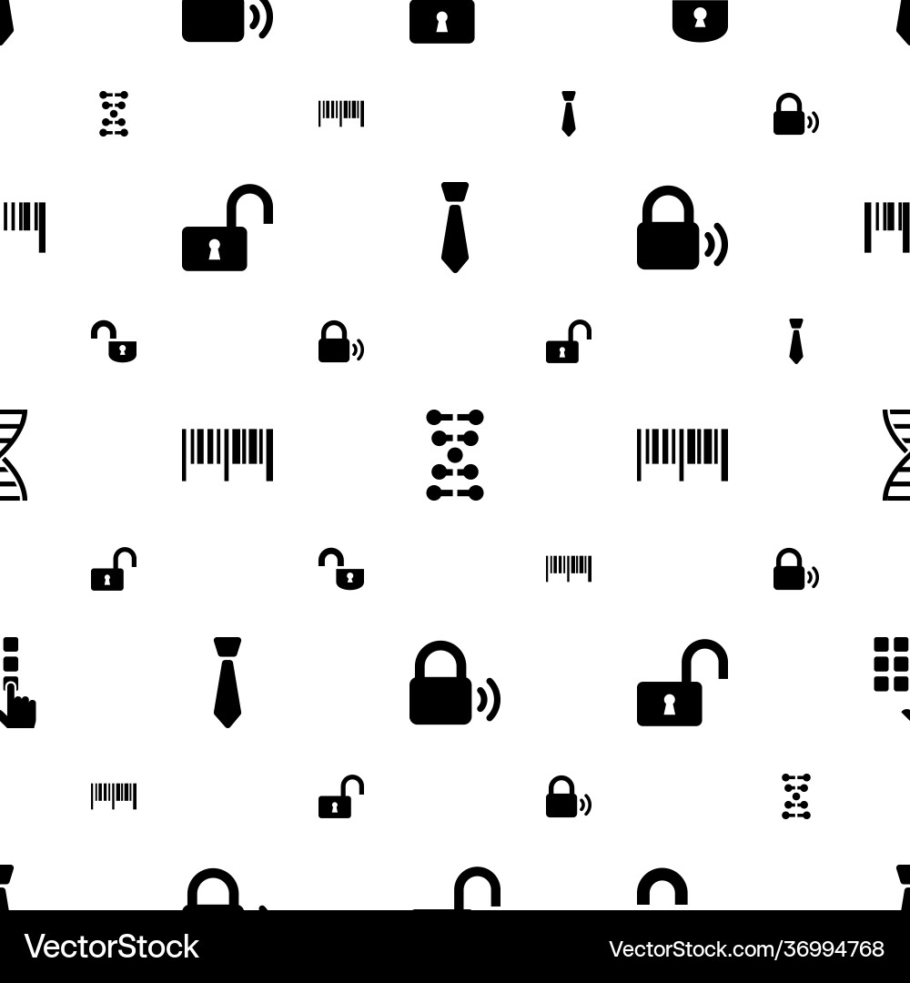Code icons pattern seamless white background Vector Image