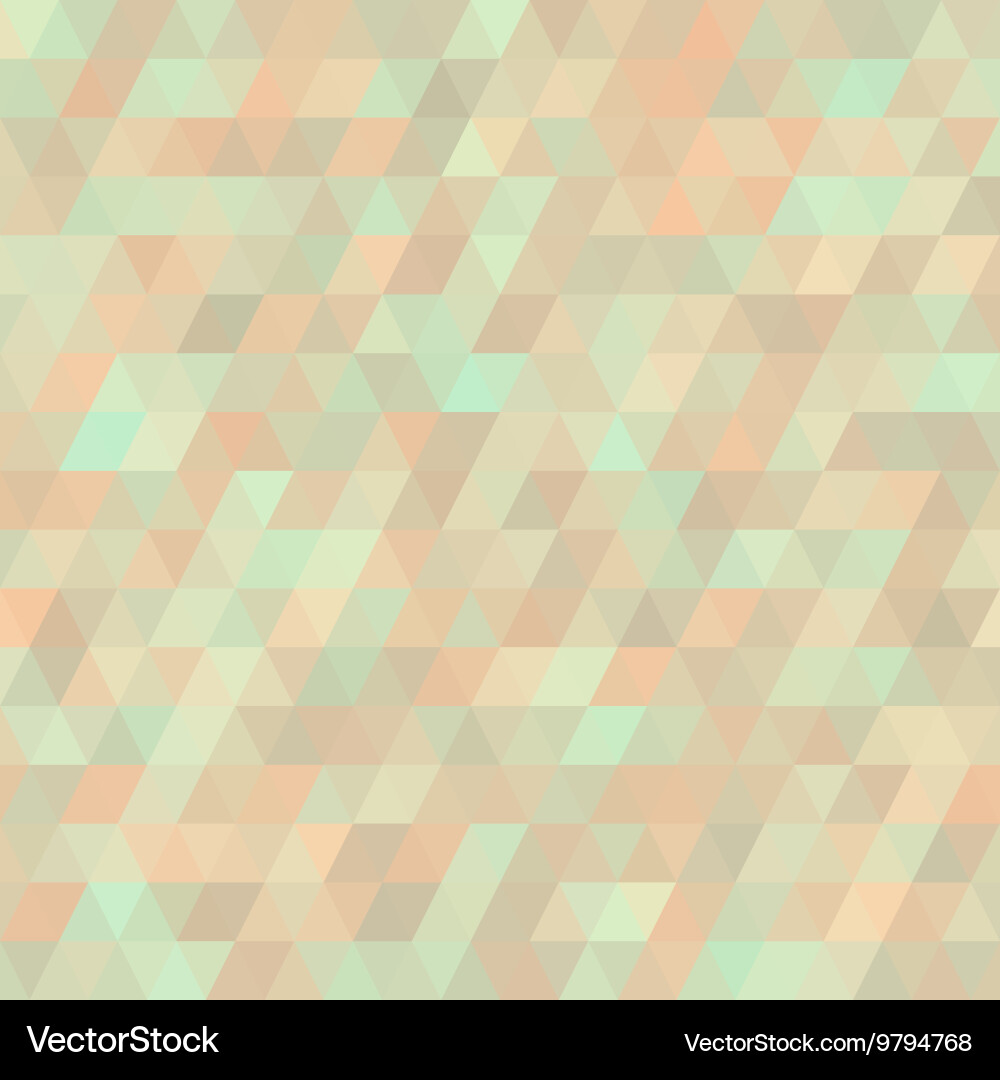 Geometric background with triangles random colors vector image