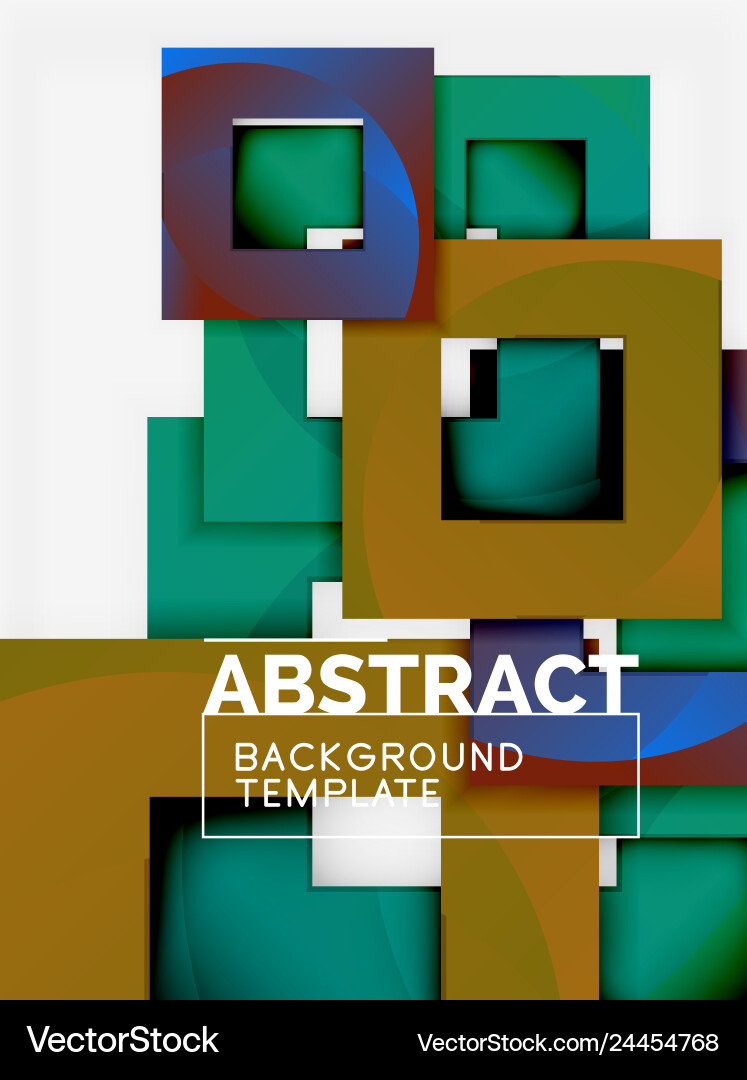 Geometric minimal abstract background Vector Image