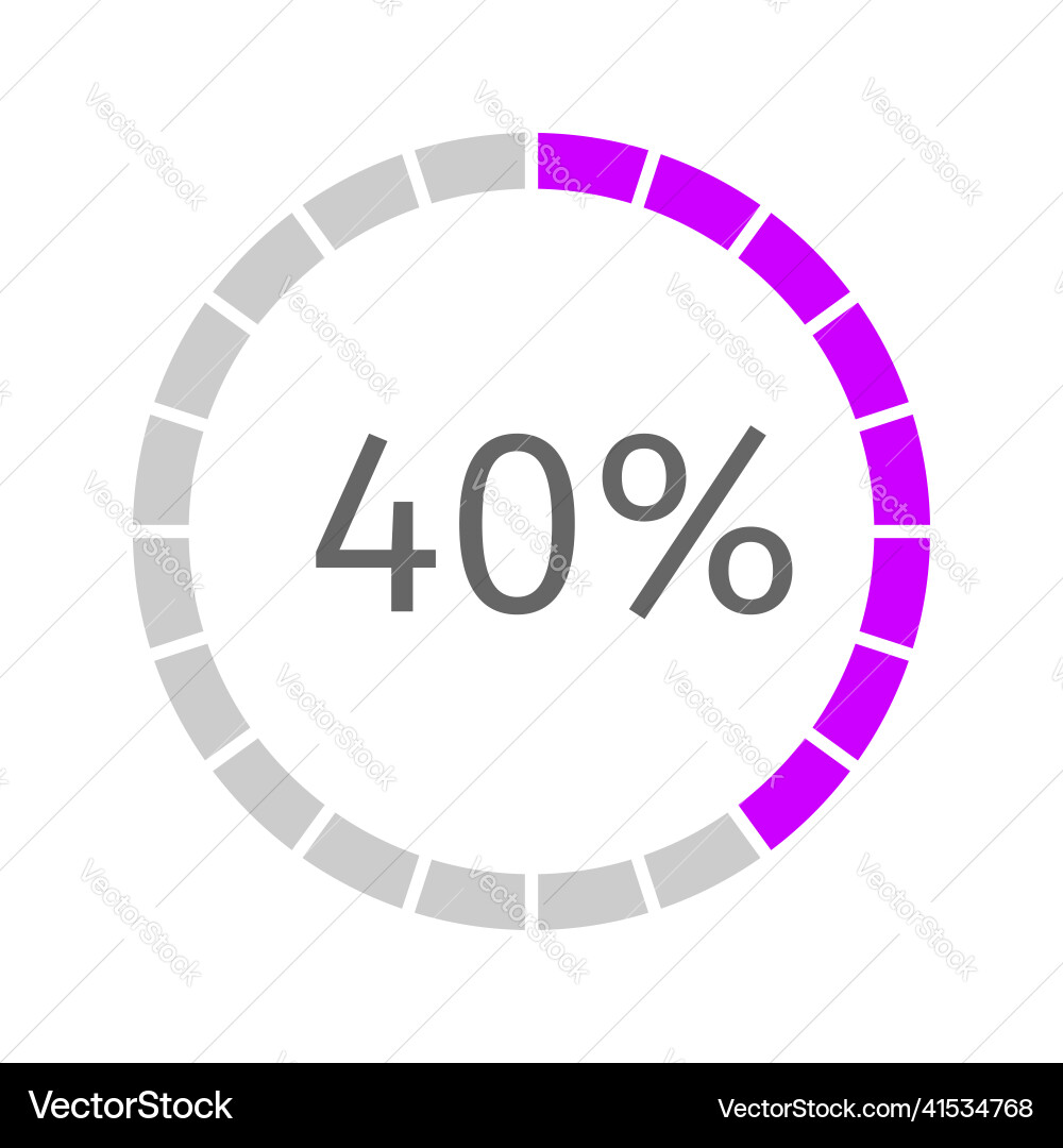 Progress buffering waiting or loading icon Progress buffering waiting or loading icon vector image