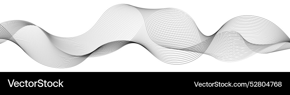 Undulate wave swirl swoosh soundwave frequency Undulate wave swirl swoosh soundwave frequency vector image