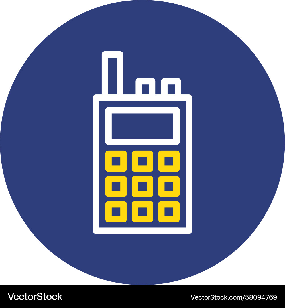 Cognitive Radio Spectrum Access Icon Vector Image