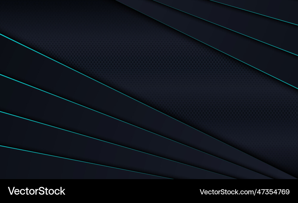 Dark stripes overlapping layer with blue lines Dark stripes overlapping layer with blue lines vector image