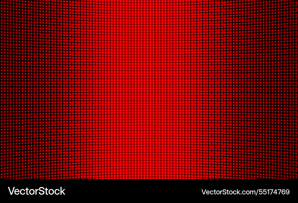 Led screen texture digital display with dots Led screen texture digital display with dots vector image