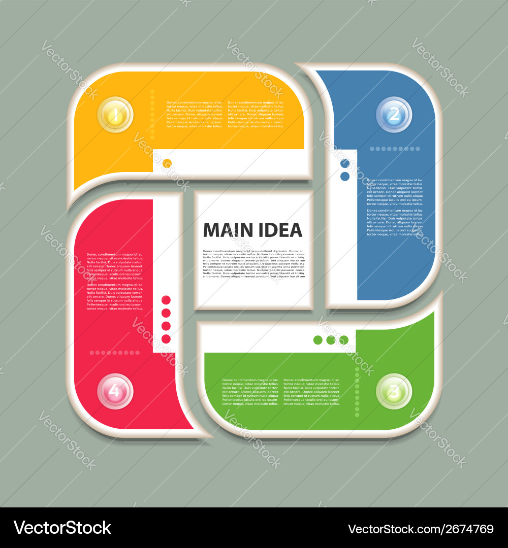 Progress background product choice or version vector image