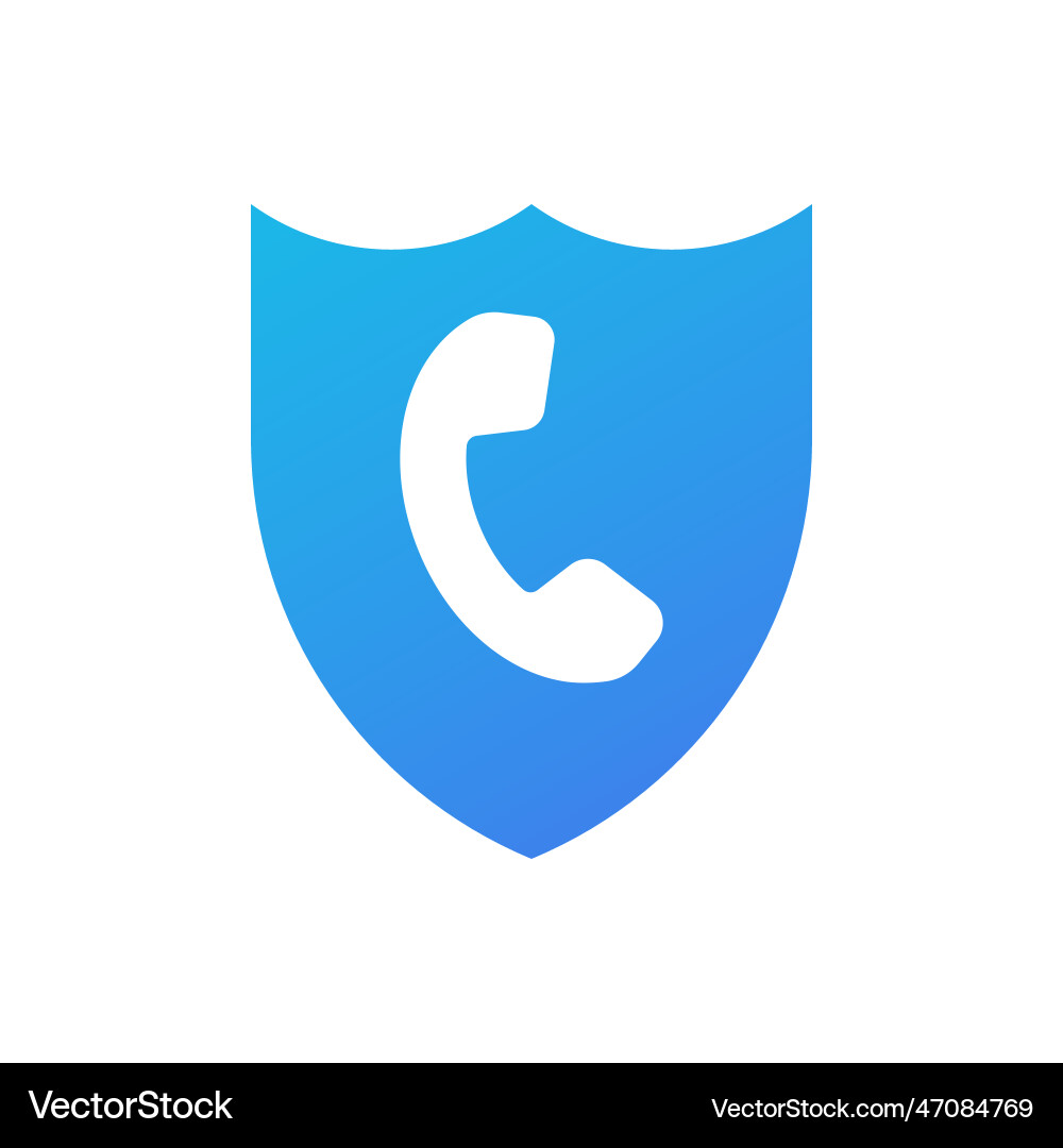 Protection security call connection encryption Protection security call connection encryption vector image