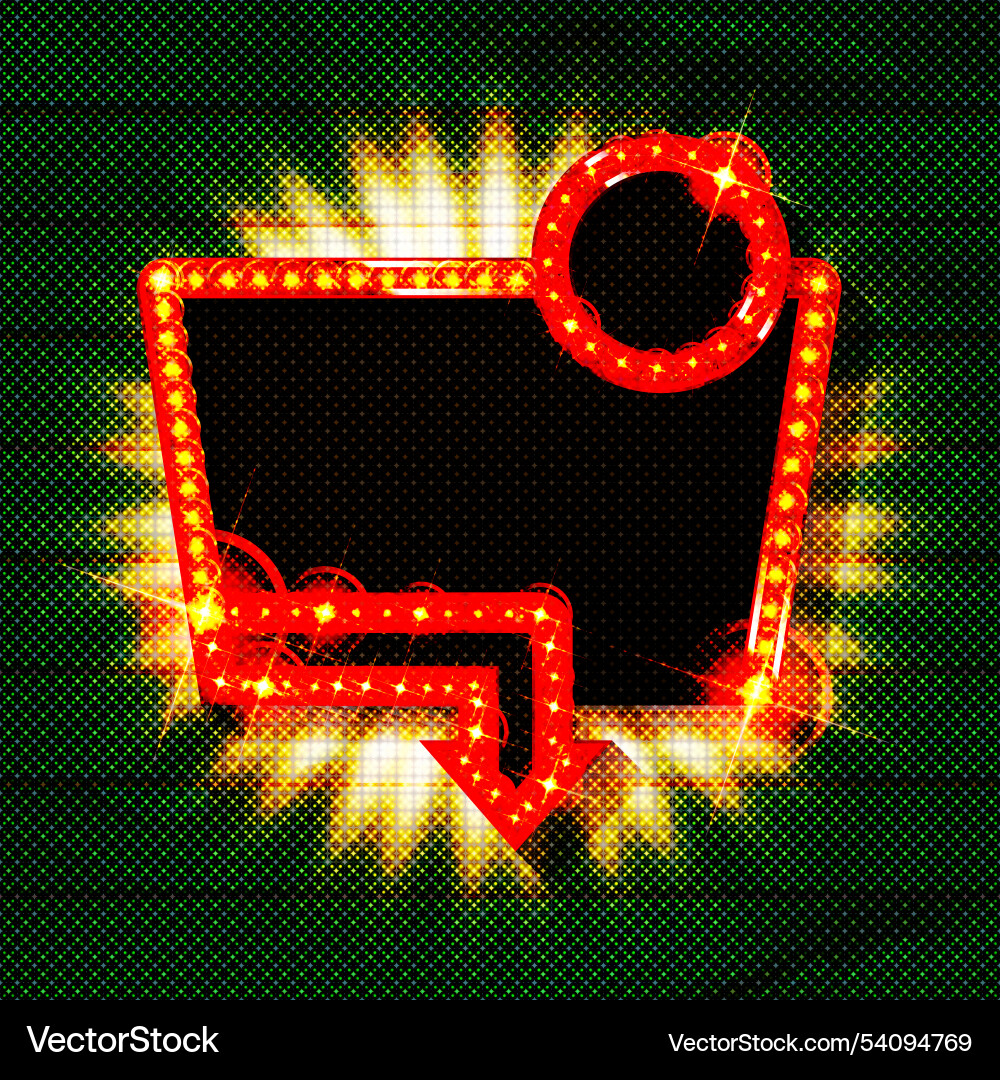 Retro open light great design for any Retro open light great design for any vector image